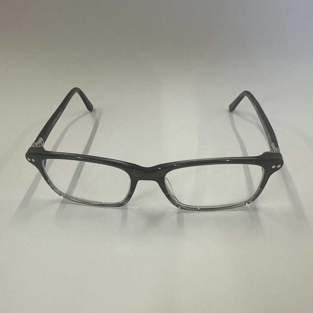 COLOURS BY ALEXANDER JULIAN FRAMES ONLY EYEGLASSES BLACK GRAY 53-17-145